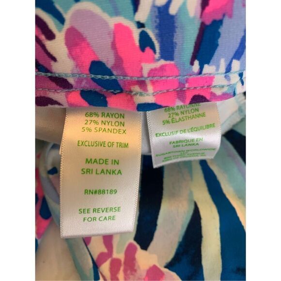 Lilly Pulitzer Kelly Knit Skinny Ankle Pants Mr Peacock B Tweethearts size 8 NEW - Picture 6 of 7